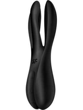 Satisfyer Threesome 2 Vibrator, svart
