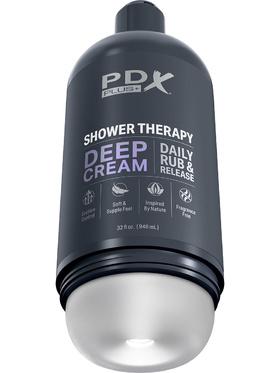 Pipedream PDX Plus Shower Therapy Stroker, Deep Cream