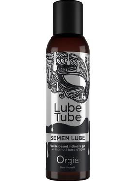 Orgie Lube Tube, Water-Based Semen Lube, 150 ml