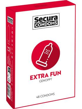 Secura Extra Fun, Kondomer, 48-pack