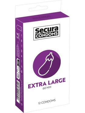 Secura Extra Large, Kondomer, 12-pack