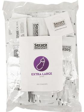 Secura Extra Large, Kondomer, 100-pack