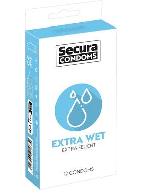 Secura Extra Wet, Kondomer, 12-pack