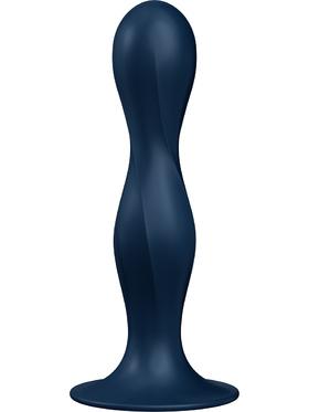 Satisfyer Double Ball-R, Weighted Dildo, blå