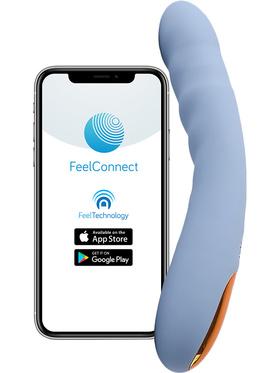 Svakom Connexion Ava Neo, Interactive Thrusting Vibrator, blå