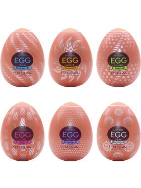 Tenga Egg Stronger, Hard Boiled Package II, 6-pack