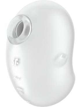 Satisfyer Cutie Ghost, Double Air Pulse Vibrator, vit