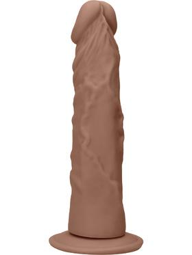 RealRock Skin Realistic Dildo, 19 cm, brun