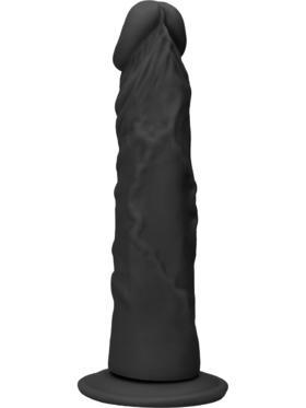 RealRock Skin Realistic Dildo, 21.5 cm, svart