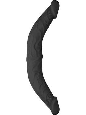RealRock Skin Double Dong, 36 cm, svart