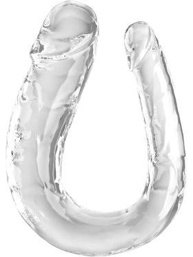 King Cock Clear Large Double Trouble, 44 cm