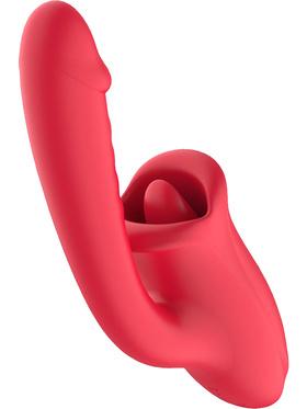 Teazers Dildo with Clitoris Stimulator