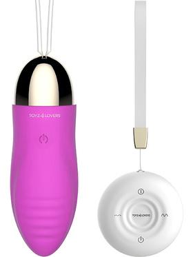 Toyz4Lovers Power Pocket, Cherry Vibrating Egg with Remote