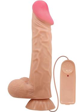 Pretty Love Sliding Skin Dildo Vibrator, 24 cm