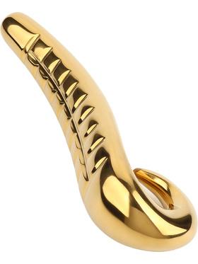 Mr Steel Devil's Tongue Dildo, guld