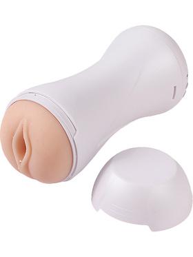 Mistress Happy Sport, Vibrating Masturbator with Moaning