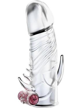 Baile Magic, Stretchable Penis Sleeve with Vibrator, 13 cm