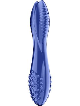 Satisfyer Dazzling Crystal 2, Glass Dildo, blå
