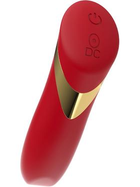 Crushious Blinders, Rechargeable Vibrating Bullet, röd