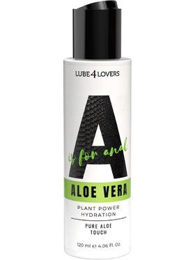 Lube4Lovers Anal Aloe Vera, Hydration Lubricant, 120 ml
