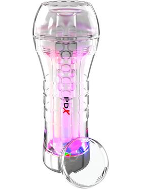 Pipedream PDX Elite ViewTube XXL, See-Thru LED Stroker