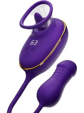 She.E.O Licking Clitoral Pump & Anal Stimulator