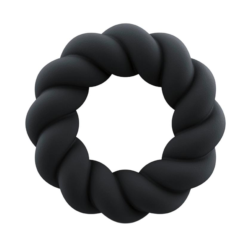 Rocks-Off - Twisted C-Ring - Black