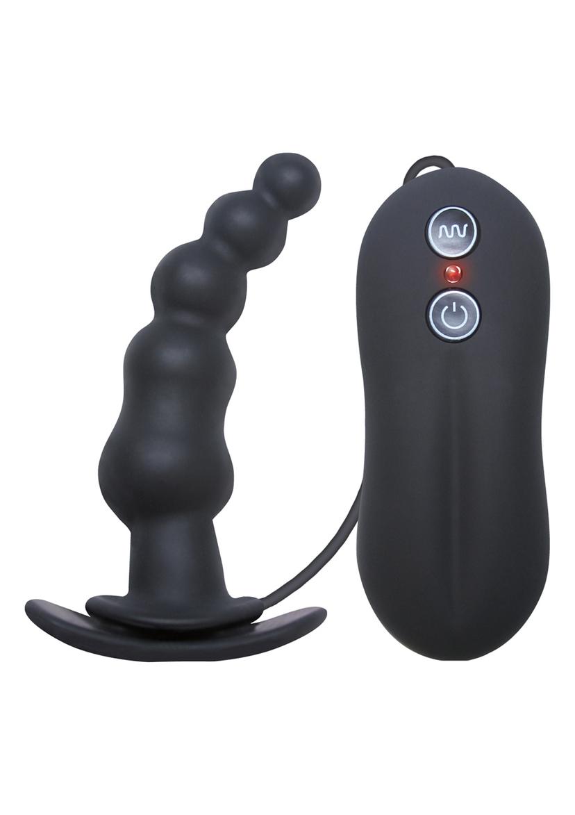 TINGLERS VIBRATING PLUG 1 BLACK