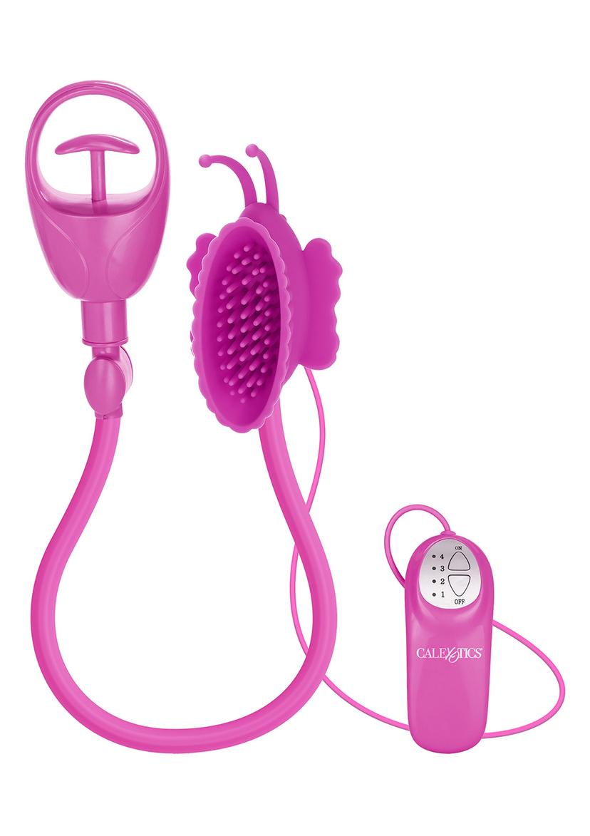 BUTTERFLY CLITORAL PUMP PINK