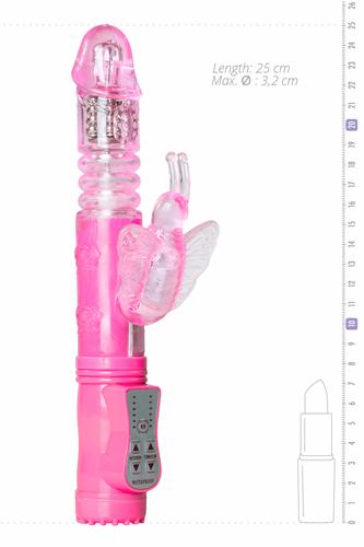 EASYTOYS PINK BUTTERFLY VIBRATOR