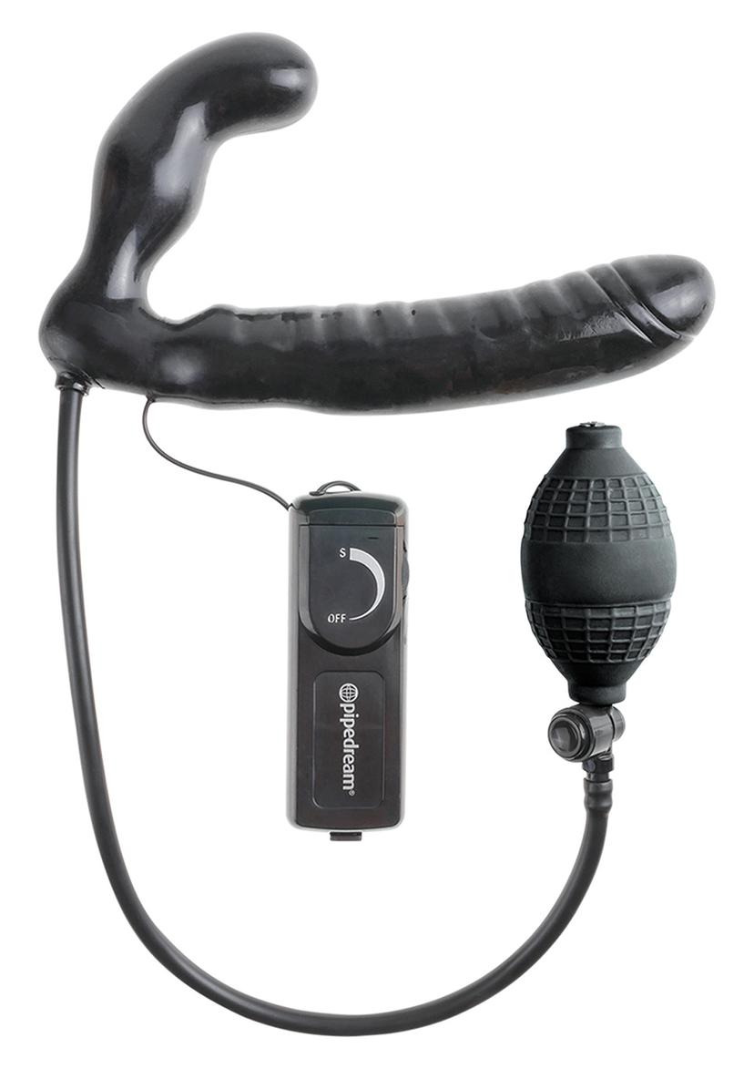INFL VIBR STRAPLESS STRAPON BLACK