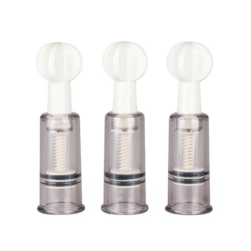 Easytoys Nipple &amp; Clit Suckers 3-pcs
