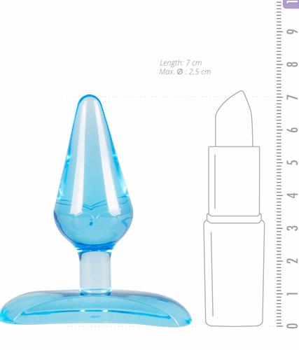 ASSIFIER BLUE - EASYTOYS ANALPLUGG NYBÖRJARE
