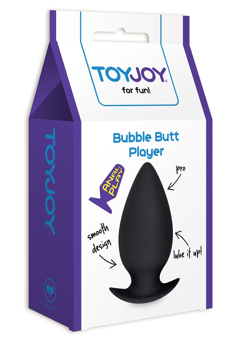 BUBBLE BUTT PLAYER PRO BLACK - XL ANAL PLUGG