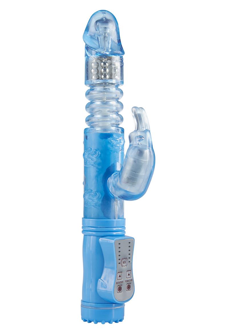 Poke Me Up-and-Down Rabbit Blue