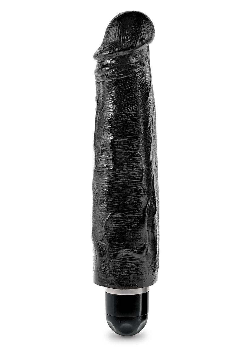 KING COCK 7'' VIBR STIFFY BLACK