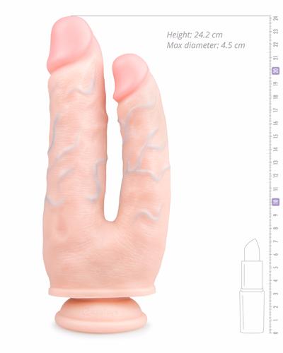 23 CM DOUBLE DILDO - EASY TOYS