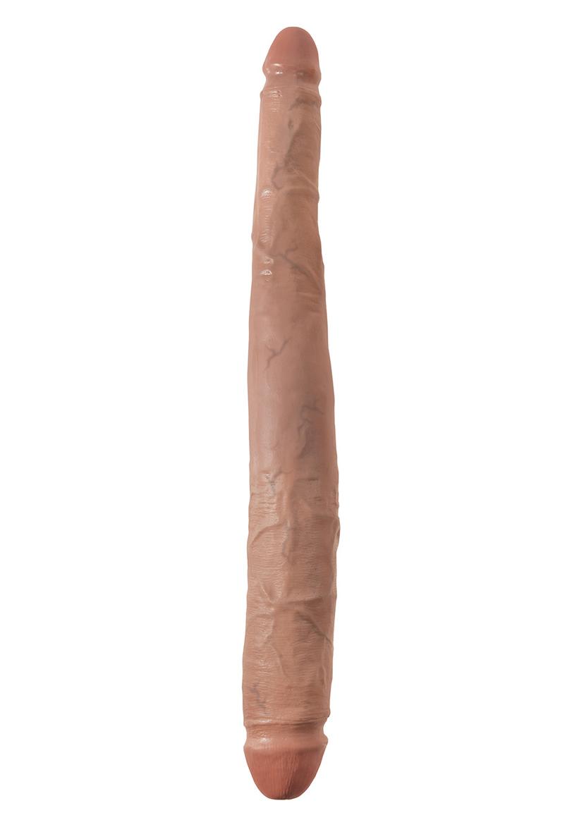 KING COCK 16'' TAPERED DOUBLE DILDO