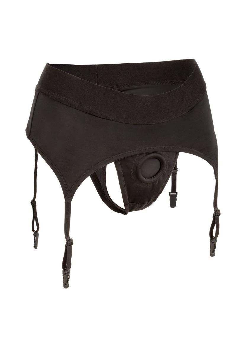 Boundless Thong with Garter - XXL/XXXL