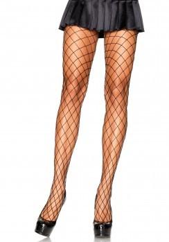 Diamond Fishnet Pantyhose One Size