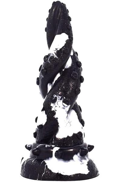 Lamia Dildo Black/White 19,5 cm
