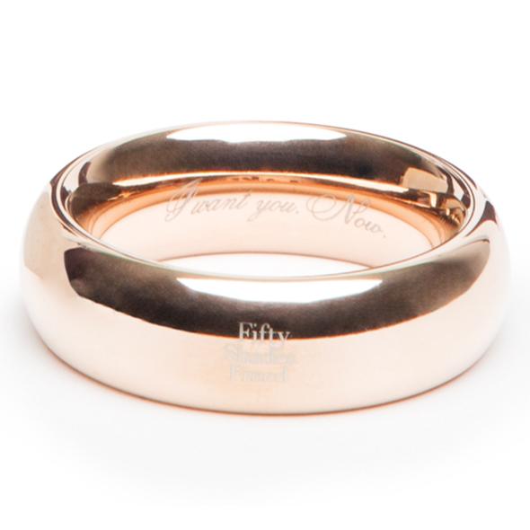 FIFTY SHADES FREED I WANT YOU NOW STEEL PENISRING