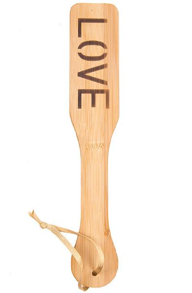 Love Word Bamboo Paddle 32 cm