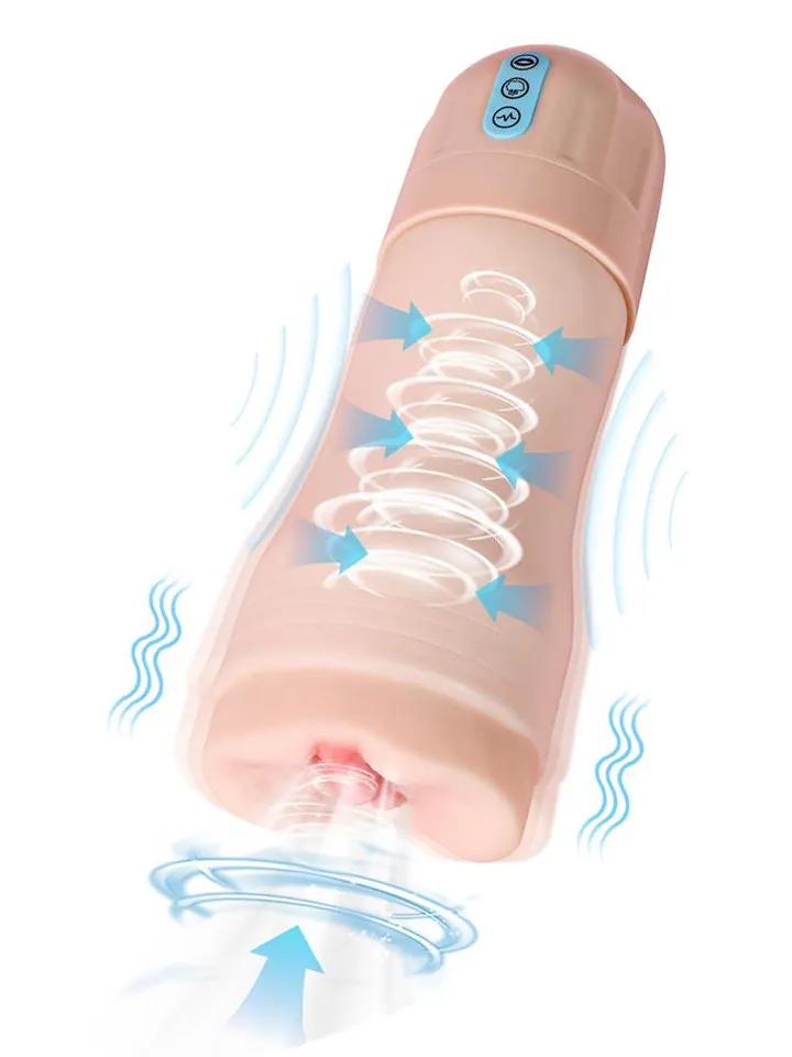 Suctroker Masturbator With Vibration &amp; Sucking