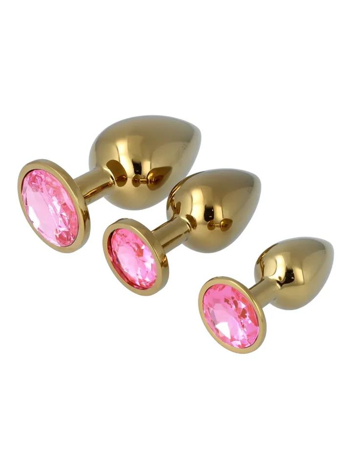 Pick &amp; Love Metal Anal Plug Set
