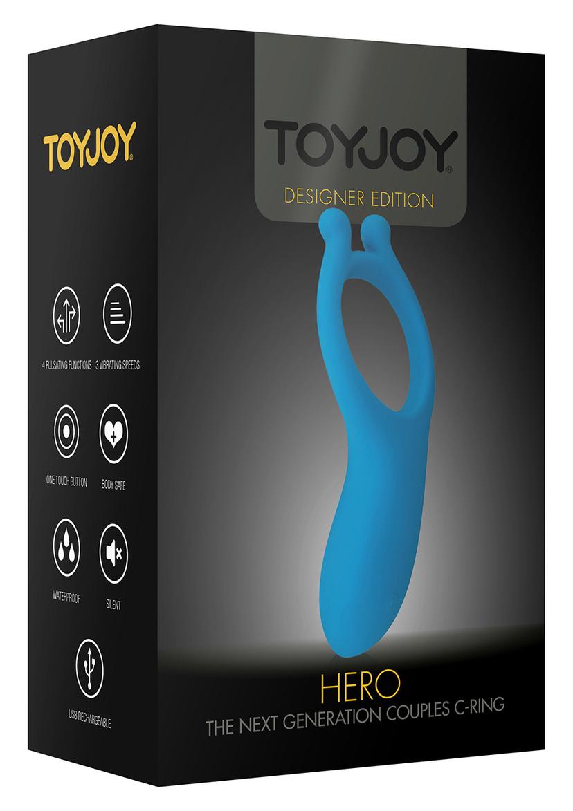 HERO COUPLES C-RING BLUE PENISRING