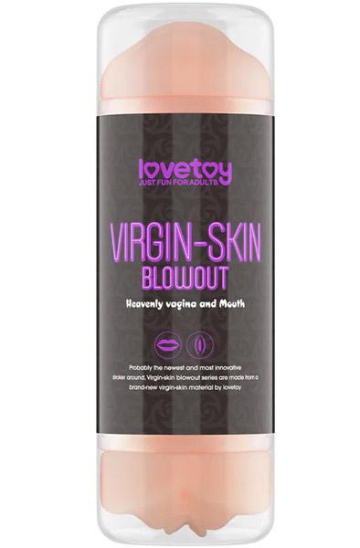Virgin-Skin Double Blowout Vagina &amp; Mouth