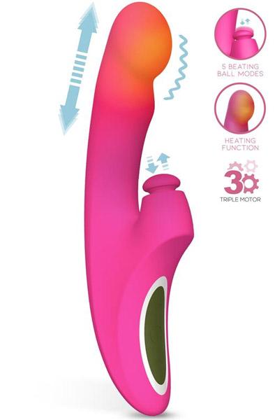 Enles Vibe With Beating Ball, Thrusting &amp; Heat