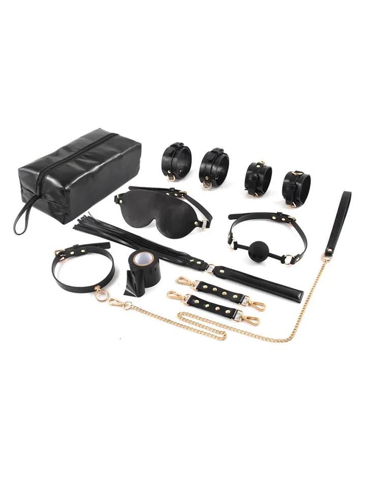 8-pcs Bondage Kit With Storage Bag