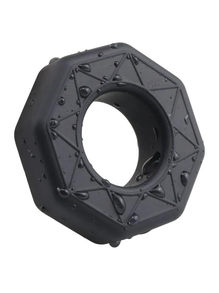 Master Silicone Cock Ring Black